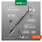 Spax SPAX No. 10 in. X 3 in. L Gray Star Flat Head Deck Screws 16 pk 4191670500752 - alternate 6